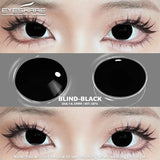 Cosplay Color Contact Lenses for Eyes Anime Eye Lens Black Lenses White Contact Lenses Cosmetic Color Lens Eyes 1Pair