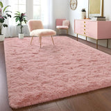 Popxstar Fluffy Rugs for Bedroom Fuzzy Area Rugs for Living Room Soft Kids Carpet Non Slip Rugs for Hardwood Floors Room Decor