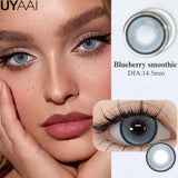 Colored Contact Lenses Fashion Green Eyes Lenses Makeup Blue Eyes Contact Natural Brown Lenses Yearly Beauty Gray Pupils