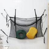 Large Capacity Swimming Pool Hanging Storage Bag Folding Heavy Duty Swimming Pool Bag Adjustable Kids Toys Storage Bags