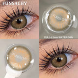 Popxstar  Fashion Colorcon Contact Lenses for Eyes Blue/Green/Brown Natural Lenses 1pair Yearly Cosmetics Pupils Color Eyes Lens