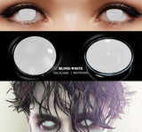 Popxstar 1pair Halloween Cosplay Color Contacts Lenses For Eyes Blue Black Colored Lens Anime Yearly Beauty Makeup Contacts Lens