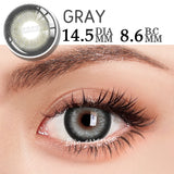 Popxstar  1 Pair Colorcon Colored Contact Lenses Myopia Lenses Dark Lenses Black Eye Lenses Fog Pearl Lens High Quality