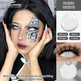 2pcs Cosplay Anime Eyes Lenses for Eyes Makeup  Halloween Beauty Contact Lenses Eye Cosmetic Blue Color Lens Eyes
