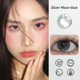 Popxstar 2PCS/PAIR Blue Moon Contact Lenses Natural Colored Eye Lenses Beauty Eye Color Lens Fast Shipping Prescription Lenses