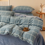 Popxstar  Winter Flannel Solid Color Duvet Cover for Winter Soft Warm Keep Warm Bed Quilt Covers Milk Velvet Queen King Bed Home Textiles