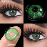 Popxstar  1 Pair Natural Color Contact Lenses for Eyes Brown Lenses Colorcont Korean Lens Yearly Beauty Gray Pupils Eye Contacts