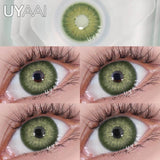 1 Pair Colored Contact Lenses for Eyes  Brown Lense Blue Lenses Gray Eye Contact Fashion Lenses Korean Lenses Colored