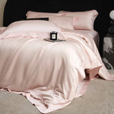 Popxstar  1000TC Lyocell Eucalyptus Fiber Super Soft Silky Queen King Size Bedding Set Duvet Cover Set Bed Sheet/Fitted Sheet Pillowcases
