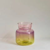 Popxstar Glass Table Vase Creative Flower Vase Decorative Glass Bottles Clear Glass Vases for Centerpieces Home Decor Nordic Vase