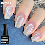 Popxstar  7ml Water Light Cat Magnetic Gel Nail Polish Colored Glass Bead Effect Transparent Soak Off UV Gel LED Nail Art Varnish