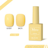 popxstar Mxsi 15ml Gel Nail Polish Neon Brown Royal Blue Red Green Pastal Nude Nail Art Varnish Gel Lacquer Top Coat UV Gel Nail Not Set