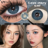Popxstar Contact Lenses Color Cosmetics Multicontact Eye Contact Lenses Korean Makeup Colored Puipls Cosmetic Natual Lens Gray Lens