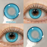 1pair New Fashion Cosplay Contact Lenses for Eyes Brown Lenses Myopia Color Contact Lenses Halloween Beauty Blue Lenses