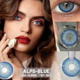 Popxstar Beautiful Pupil Colored Contact Lenses Black Natural Brown Contact 2pcs High Quality Makeup Cosmetic EyeContact Lens