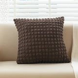 18x18in Solid Nordic Cushion Cover Texture Sensation Throw Pillow Cover For Living Room Bedroom Sofa Office Waist Pillow Case