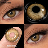 1pair Blue Contact Lenses for Eyes Natural Colored Contact Blue Eyes Lenses Fashion Contacts Lenses Yearly Green Pupil