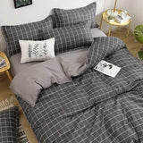 Popxstar  New Fashion Print Queen Size Bedding Set King Size Daisy Printed  Duvet Cover Set with Flat Sheets Cozy Durable Bedding Sets