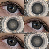 1Pair Natural Colored Contact Lenses Gray Pupils Lens Blue Eye Lenses Brown Makeup Lenses Green Contacts Color Eye Lens