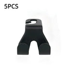 Popxstar  Car Seat Headrest Hook Auto Rear Seat Organizer Hanger Storage Holder For Handbag Purse Bags Clothes Coats