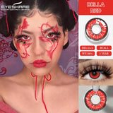 2pcs Cosplay Anime Eyes Lenses for Eyes Makeup  Halloween Beauty Contact Lenses Eye Cosmetic Blue Color Lens Eyes