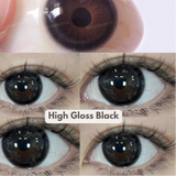 Popxstar 1 Pair Korean Lenses Colored Contact Lenses for Eyes Big Eye Lenses Brown Lenses Blue Eye Lenses Fog Pearl Lens