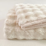 Popxstar New Plush Velvet Flat Sheets Heavyweight Bed Sheet King Sheets for Winter Warm Single Queen Blanket Bedspreads