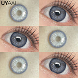 Popxstar New Green Colored Pupils for Eyes Big Eyes Color Contact Lenses Brown Lenses Gray Colored Lenses Free Delivery Lens