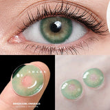 Popxstar  2pcs/Pair Color Contact Lenses Eyes nature Lenses for Eyes Blue Lenses with care lense Yearly Cosmetics Russian warehouse