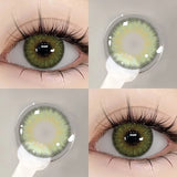 Popxstar NEW Color Contact Lenses for Eyes Cosmetics Blue Contact Lenses Brown High Quality Natural Contact Lenses Gray  Lenses