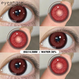 Contact Lenses 14.5mm 1Pair for Anime accessories for eyes Cosplay Color contact Lenses Halloween Eye Contacts yearly use