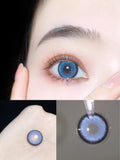 Popxstar  2Pcs Natural Color Contact Lenses for Eye with Myopia Power High Quality Eyes Contacts Lens Beautiful Pupil