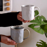 Popxstar  Creative Mug Retro Ceramics Cups Household High-capacity Drinkware Coffee Cup Breakfast Milk Cupss Mothers Day Gifts