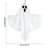 Popxstar Halloween Party LED Glow Ghost Home Indoor Outdoor Decoration Supplies 2024 Haunted House Bar Hanging Horror Props with Lights