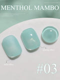 New Fresh And Natural Series 6 Color Gel Nail Polish Summer Nail Mint Green Nail Whitening Nail Art Nail Supplies
