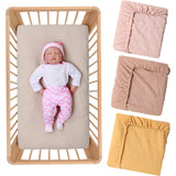 Popxstar Newborn Cartoon Bed Sheet  Children's Bed Cover  Bedspread  Knitted Cotton  Baby  Maternal and Child Supplies