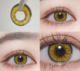 Popxstar 2pcs Colored Contact Lenses For Eyes Cosplay Colored Lenses Blue Contact Lens Yearly Beautiful Pupil Eyes Contact Lens