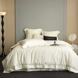 Popxstar  600TC Egyptian Cotton Soft Hotel Style Bedding Set Double Queen King Size Duvet Cover Bed Sheet/Fitted Sheet Pillowcases 4Pcs