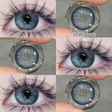Popxstar  New Green Contact Lenses Beauty Eye lenses Myopia Color Contact Lenses for Eyes Natural Color Pupils Blue Lens 2pcs/pair