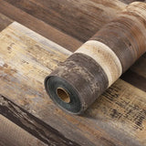 40x300cm Self-Adhesive Wood Grain PVC Stickers Thickened Waterproof Floor Wall Decals for Indoor Home Decor Easy Peel Stick
