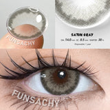 Popxstar  1 Pair Colored Contact Lenses Eye Color Lenses Natural Lenses Pupils Brown Blue Grey Fashion Lens Yearly Cosmetics Lens