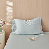 Popxstar  1Pc Pillowcases 600TC Lyocell Bamboo Fiber Soft Silky Cool Feeling Solid Color Hotel Home Envelope Style Pillow Covers 48x74cm