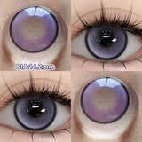 Popxstar  2pcs Myopia Color Contact Lenses for Eyes with Prescription Beauty Pupils Makeup Eye Color Lenses Fashion Blue Lenses
