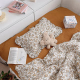 Popxstar INS Ruffle Edge Gauze 100% Cotton Princess Pillow Case 30X50 48X74cm Breathable Pillowcase Decorative for Home Bedding Bedroom