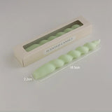 Popxstar Ins Style Spiral Long Rod Candle Scented Candle Aromatherapy Soy Wax Candles Wedding Birthday Candle Party Home Decoration