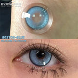 Natural Korean Beautiful Pupils Colored Contacts Lenses for Eyes Blue Eye Contacts Gray Eye Lens Green Contact Yearly