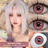 New Halloween Colored Contact Lenses Cosplay Pink EyesLense Anime Blue Purple Eyes Contact Green Eye Lens Fast Delivery