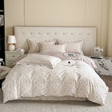 3pcs Egyptian Cotton Bedding Set Includes 1 Duvet Cover and 2 Pillowcases New Printed Skin-friendly Breathable Soft Comfortable