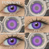 Popxstar  1 Pair Crazy Halloween Cosplay Contact Lenses Eye Makeup Lens Vampire White Black Red Contacts Anime Cosplay Softlens