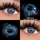Popxstar  1pair IKEREL Color Contact Lenses for Eyes Blue/Brown/Gray/Green Softlens Natural Eye Contacts Yearly Cosmetics Pupils